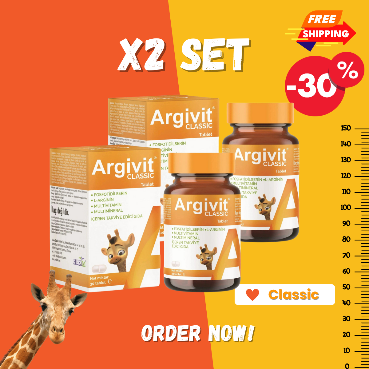ARGIVIT® CLASSIC Tablet 2x30