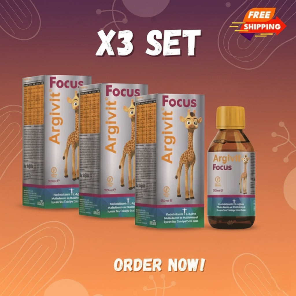 ARGIVIT® FOCUS Syrup 3x150ml