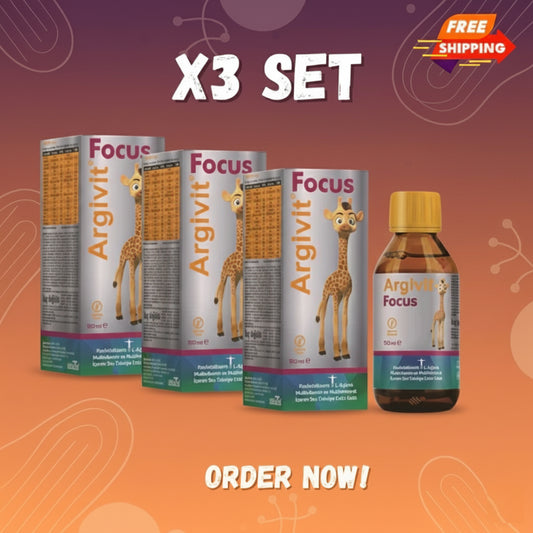 ARGIVIT® FOCUS Syrup 3x150ml