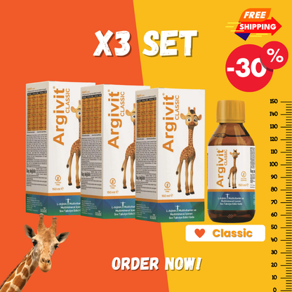 ARGIVIT® CLASSIC Syrup 3x150ml