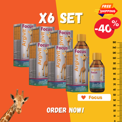 ARGIVIT® FOCUS Syrup 6x150ml