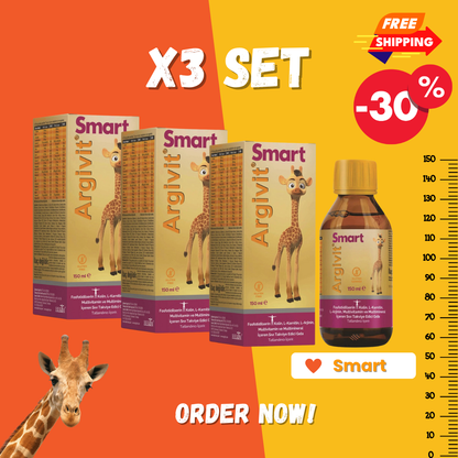 ARGIVIT® SMART Syrup 3x150ml